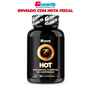 HOT TERMOGÊNICO (60 COMPRIMIDOS) - GROWTH SUPPLEMENTS