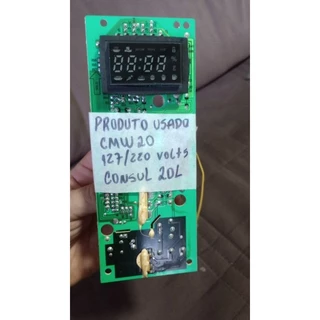 Placa Eletrônica Microondas Consul 20 Litros CMW20 Bivolt 127/220 Volts