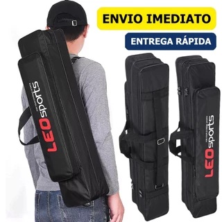 Bolsa Porta Varas De Pesca 1,30 Metros Impermeável Com Alça Transporte Pano Oxford Mochila Camping