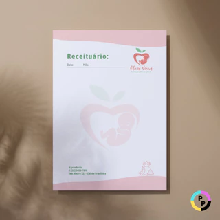 Receituário Personalizado Bloco