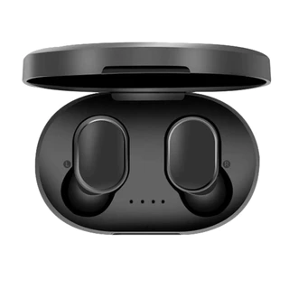 Fone De Ouvido Bluetooth Sem Fio Lehmox Preto 5.3 LEF-A6R + Carregador USB