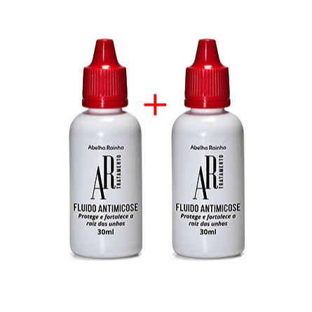 Fluido Antimicose para Unhas Abelha Rainha 2 Unidades com 30 ml Cada