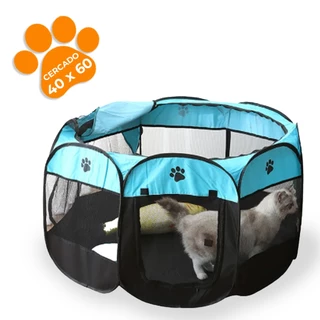 Cercado Casinha Tenda Portátil Dobrável Cães Gatos Pet