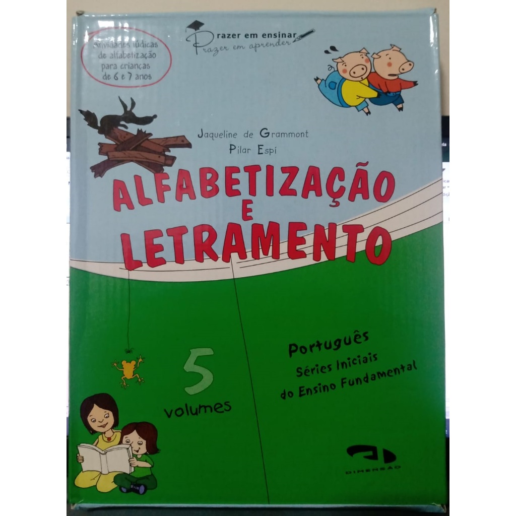 Alfabetização e letramento - 5 Volumes - Português séries iniciais do ...