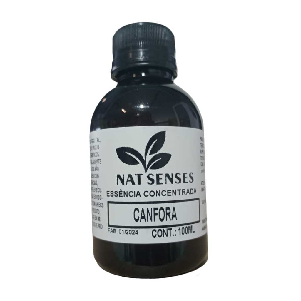 Essência concentrada Canfora 100ml - Nat senses - óleo essencial