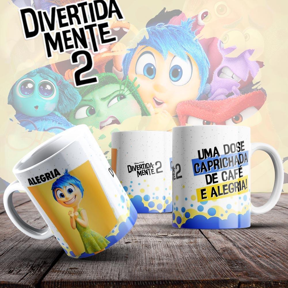 Caneca Personalizada Divertidamente 2 Personagens porcelana | Shopee Brasil