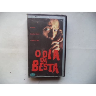 Vhs O Dia Da Besta ( avaria capa ) Original Legendado fita filme terror Ler Descrição Anuncio