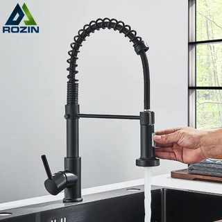 Torneira Cozinha Gourmet Bancada Torneiras Metal Para Pia De Cozinha Com Spray Extensor Quente E Frio