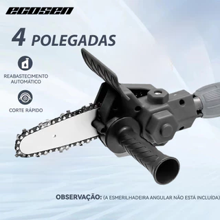 Motosserra Para Furadeira E Parafusadeira Adaptador Portátil Ecosen