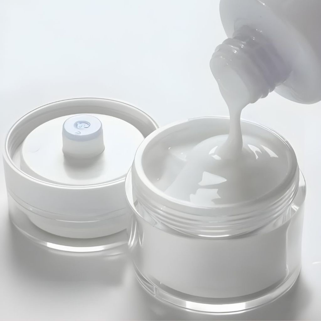 Imagem do produto Kit 3 Peças Frasco De Creme Gel Acrílico Pump Vazio 30ml Pressao Válvula Pote Unha Airless 2