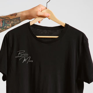 Camiseta Camisa Bruno Mars in Brazil Unissex 100% Algodão Malha Premium