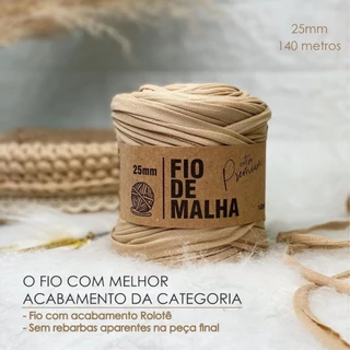 Fio De Malha Extra Premium 140 Metros Fischer Cores em Oferta na Shopee