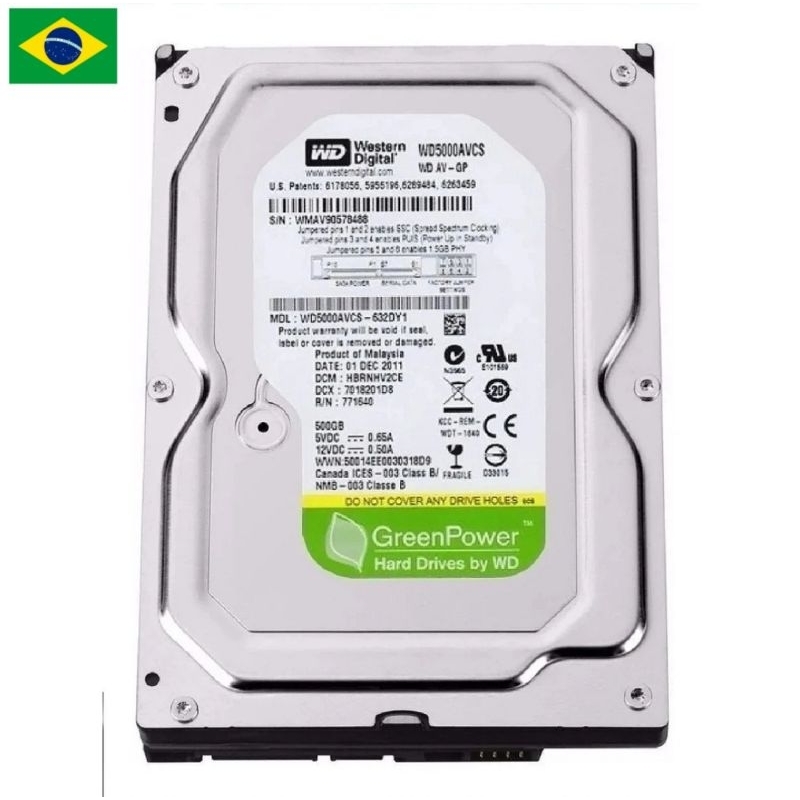 HD 500gb hard disk PC, computador, desktop