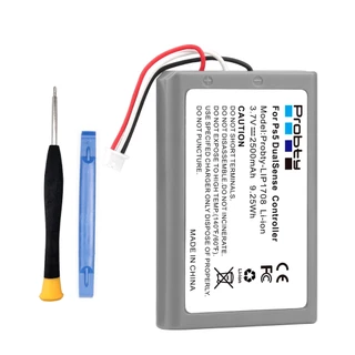 Kit 2 componentes de carregamento 2500mAh + Chave Philips + espátula compatível com ps5 2500mAh