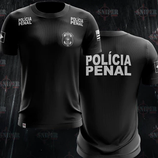 Camiseta ORIGINAL Sniper POLICIA PENAL curta(TODOS OS ESTADOS)