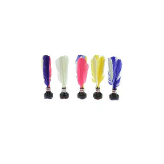 Kit Com 15 Petecas Grandes Coloridas