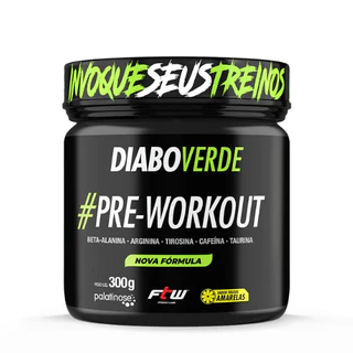 Diabo Verde Insano - Pré Treino - 300G FTW