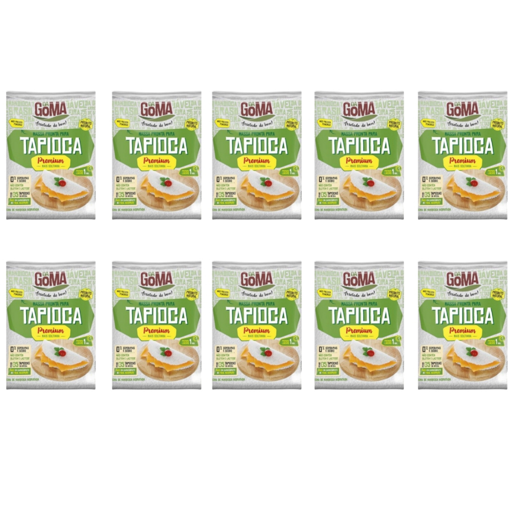 kit Massa pronta p/ Tapioca Premium 1kg - Dagoma | Shopee Brasil