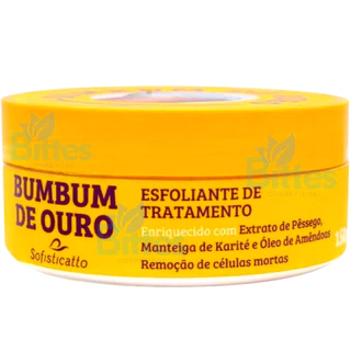 Esfoliante Bumbum De Ouro Sofisticatto Cosméticos Pele Macia