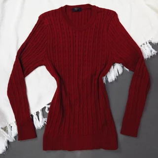 Blusa Feminina Suéter Tricô Tricot Trancinha Gola Redonda