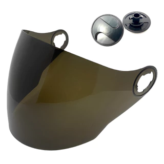 Viseira Fume + Par De Reparo Capacete New Liberty 3 em Oferta na Shopee