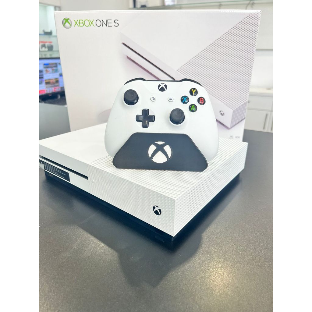 Console Microsoft Xbox One S 1TB Branco Semi Novo, Impecável ...