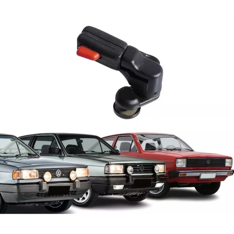 Trinco Quebra Vento Com Fixador Dianteiro Gol 1980 A 1996/ Santana 1984 A 1991/ Voyage 1981 A 1990 Lado Esquerdo