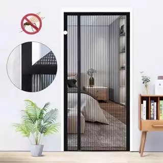 Tela Mosquiteiro Portas e Janelas Proteção Insetos 1 m x 2.10 m
