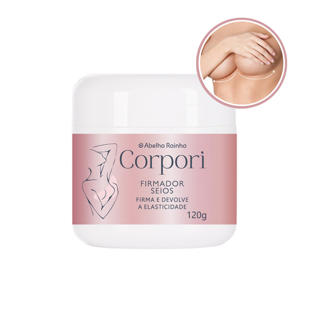 Creme Firmador Para Os Seios Com Colágeno Corpori Abelha Rainha 120g ...