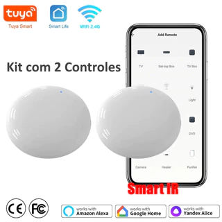 Controle Universal Inteligente Tuya Wifi IR Compativel com Alexa