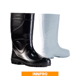 Bota De Pvc Work Preta ou Branca Cano Longo Plus INNPRO CA: 36026
