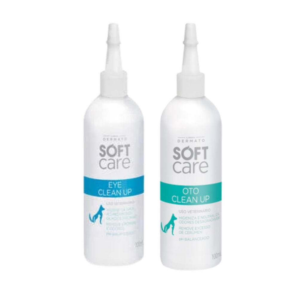 Kit Eye Clean up e Oto Clean Up Soft Care | Shopee Brasil
