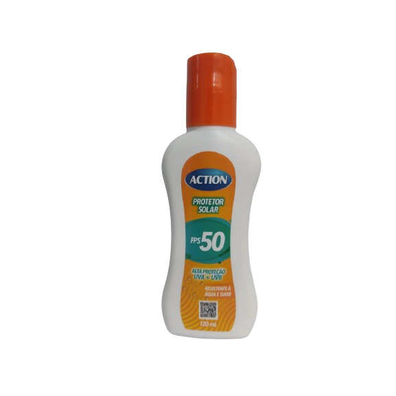 Protetor Solar Fps 50 120ml - ACTION