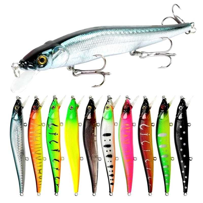 Isca Artificial Para Pesca Meia Água Tucunaré, Dourado, Traíra e Peixes ...
