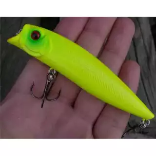Isca Artificial Meia Água Dourado, Tucunaré, Traíra, Robalo e peixes predadores Do Mar