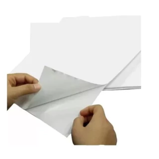 Folha Couche A4 Adesivo 180g 100 Folhas Envios Sigep Correios