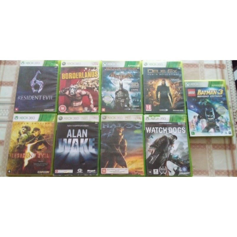 Jogos originais X box 360 | Shopee Brasil