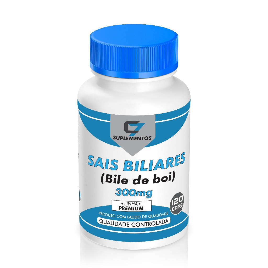 Sais Biliares (Bili de Boi) 300mg - 120 Caps