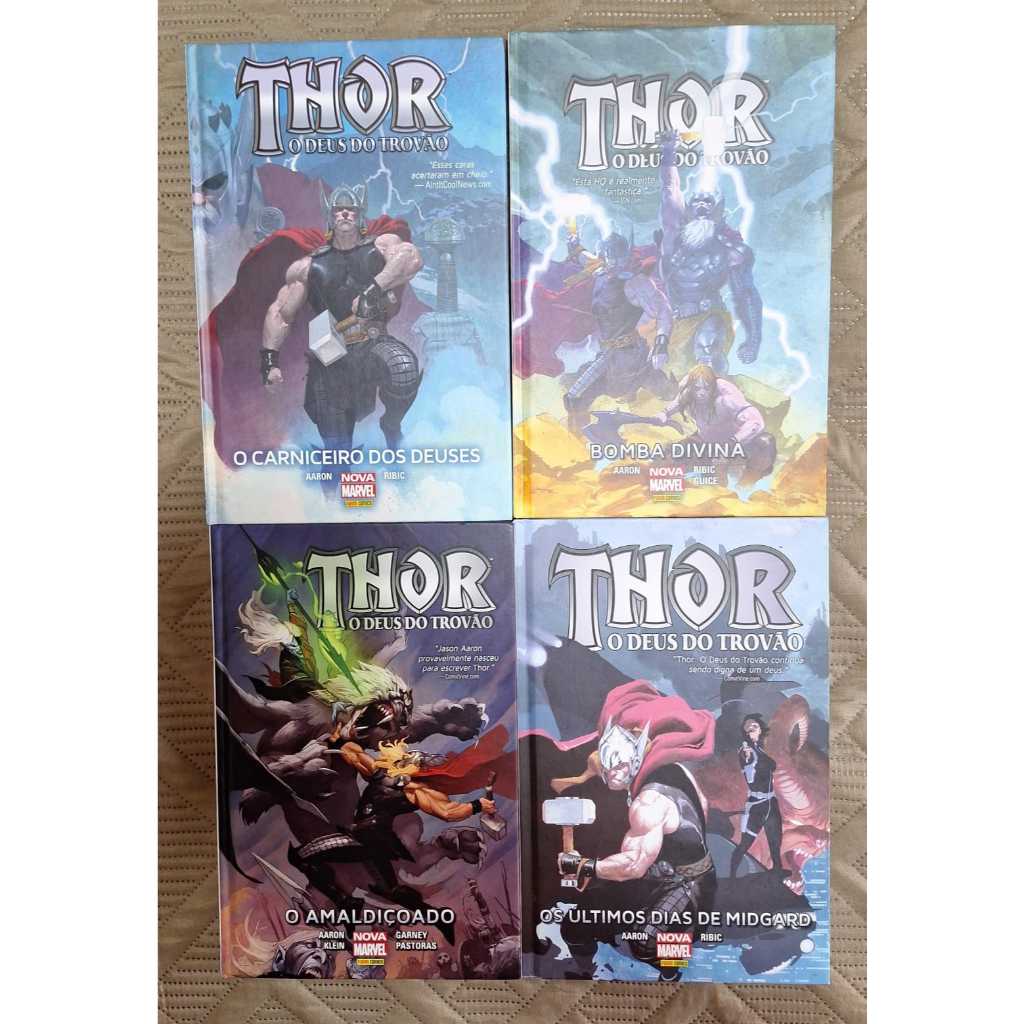 Thor: O Deus do Trovão Vol. 1-4 (Completo)
