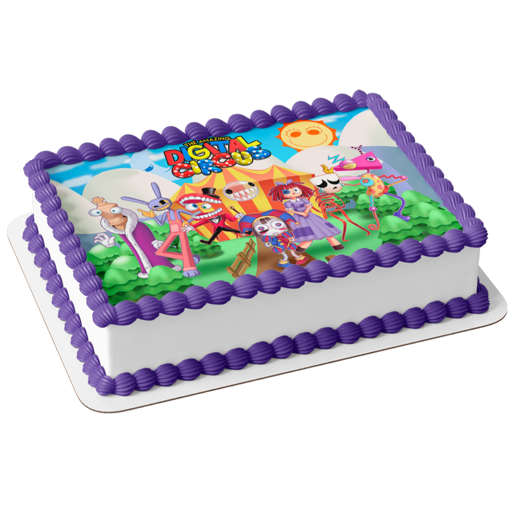 Papel arroz comestível para bolo aniversário festa feliz ani
