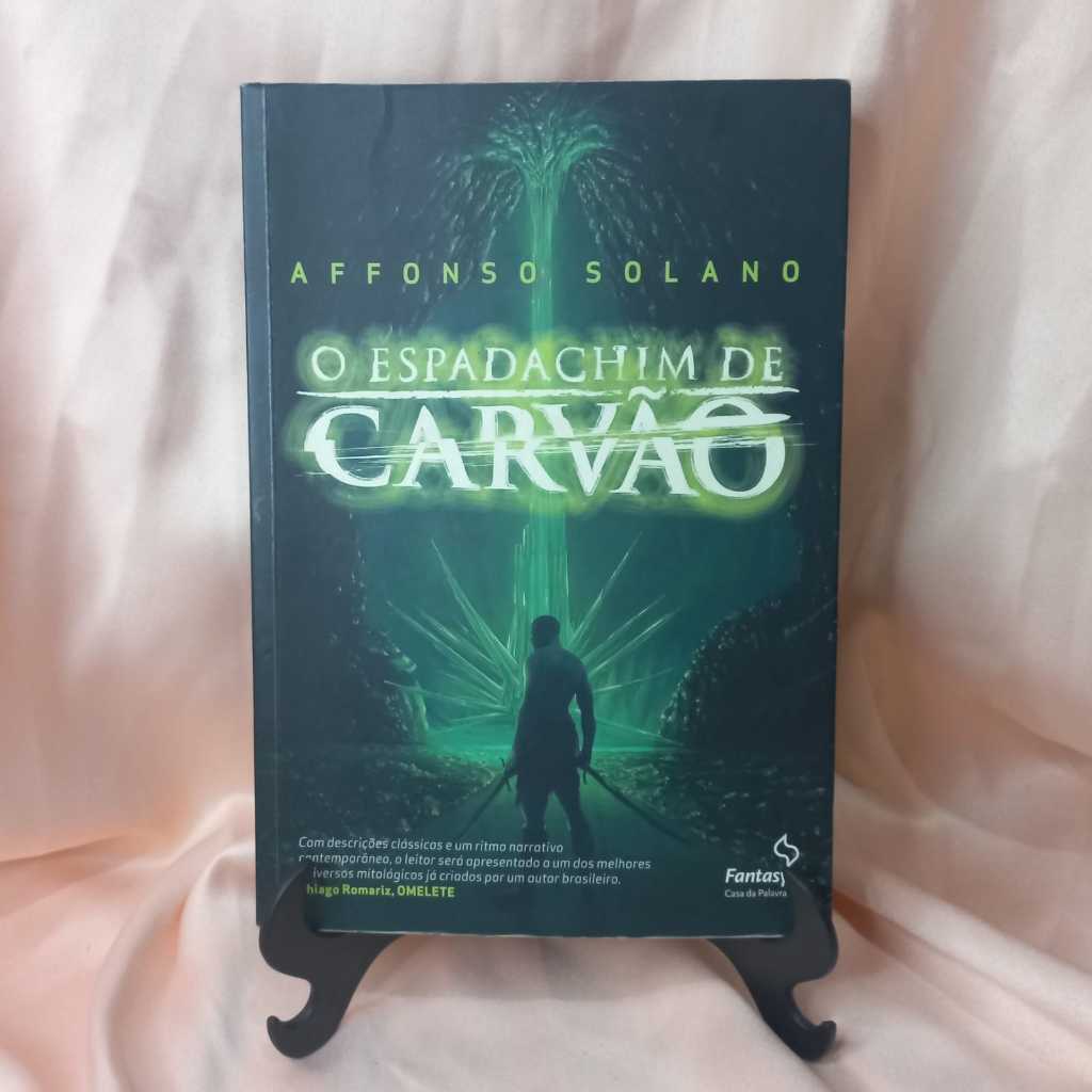 LIVRO - O Espadachim de Carvão (1 e 2) - Affonso Solano | Shopee Brasil