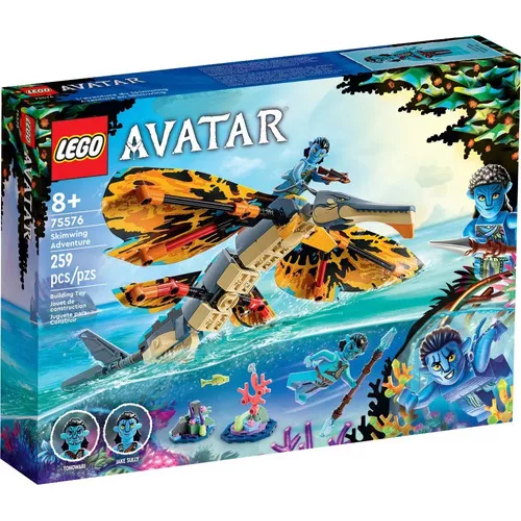com Aventura Avatar Lego ハート プラシオライト Skimwing Promoção em 75576 + 8 Peças 259 置物