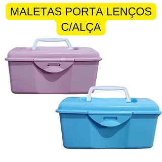 Maletas Porta Lenços Com Alça BOA QUALIDADE em Oferta na Shopee