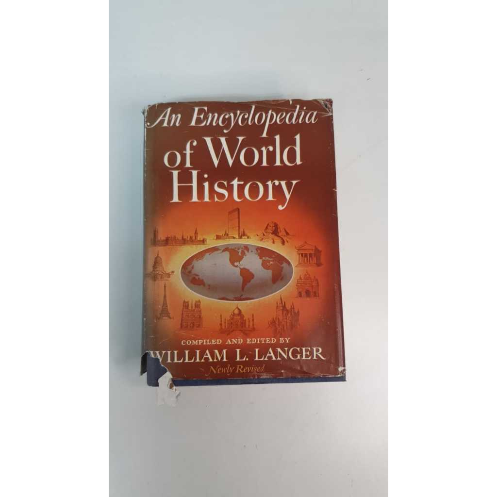 Livro An Encyclopedia of World History William L. Langer V3807