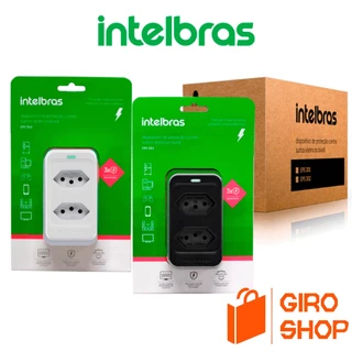 Dispositivo Tomada de Proteção Elétrica Contra Surtos - EPS 302 Intelbras