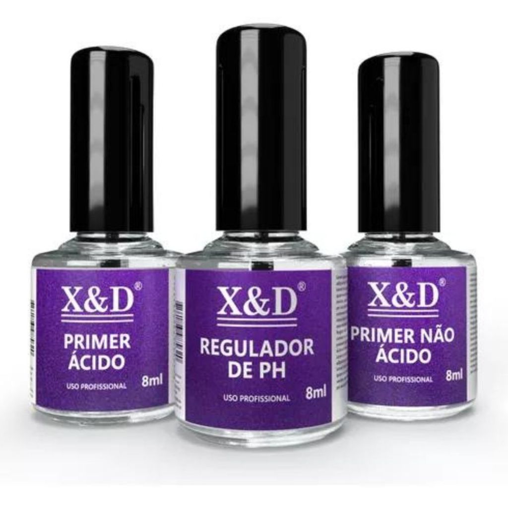 KIT PRIME ACIDO/REGULADOR DE PH/PRIMER NAO ACIDO | Shopee Brasil