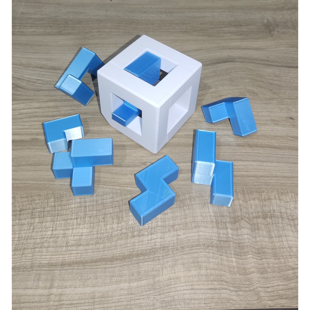 Cubo Perfeiro - Jogo Puzzle Brinquedo Educativo Presente