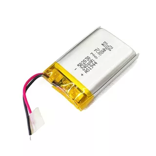 Bateria de Litio 502030 3,7v 250mah 5mm X 20mm X 30mm 2 fios