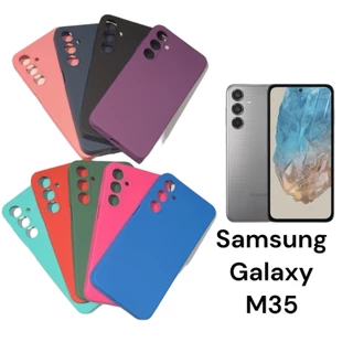 Capa Capinha de Silicone Aveludada Forro Interno para Samsung Galaxy M35