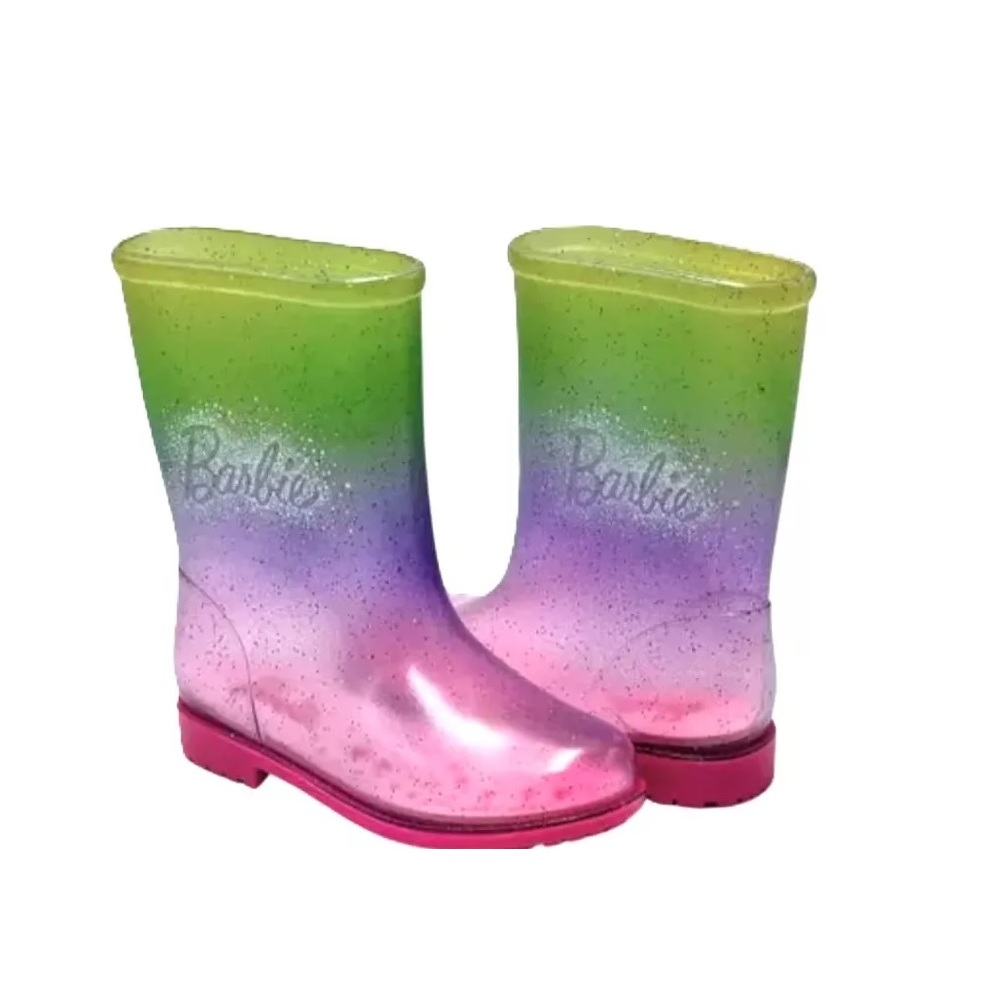 Bota Galocha Infantil Barbie Grendene Kids
